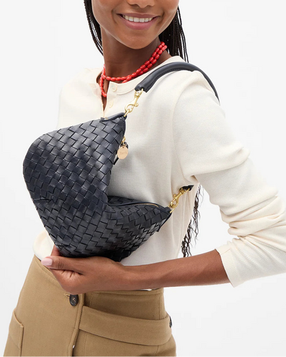 PETIT MOYEN - TWILIGHT NAVY DIAGONAL WOVEN