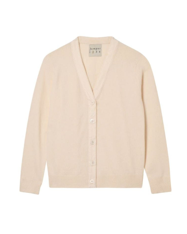 VELVET LITTLE CARDIGAN - EAR OF WHEAT
