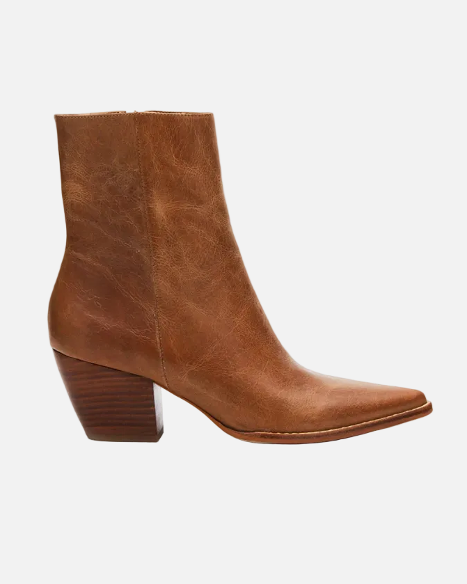 CATY ANKLE BOOT - VINTAGE TAN