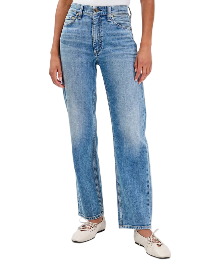 HARLOW MID RISE ANKLE STAIGHT - AMITY