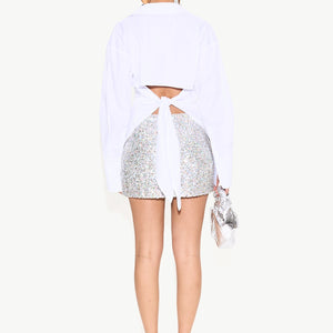 LOCH POPLIN BUTTON UP - MACADAMIA