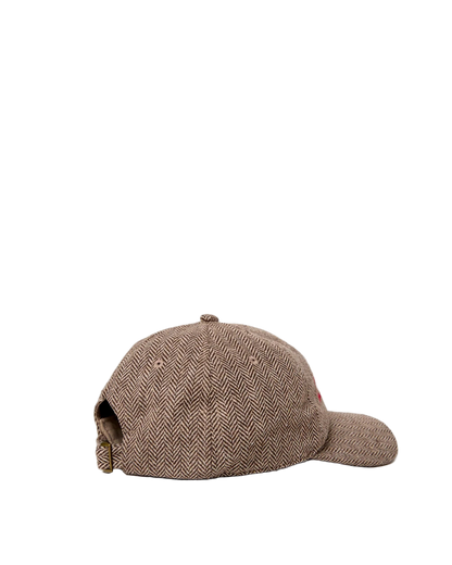 WOOL BASEBALL HAT - TAUPE