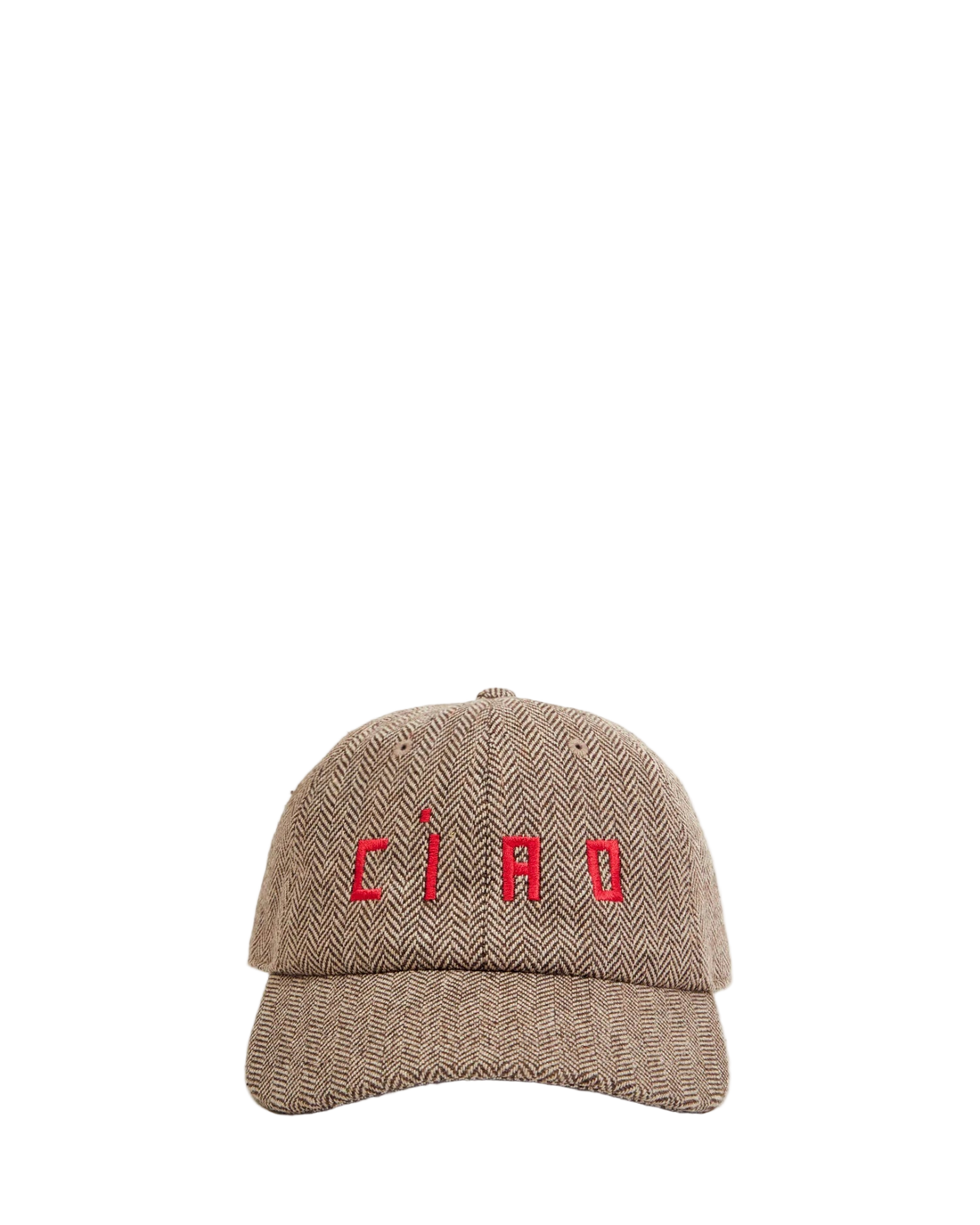 WOOL BASEBALL HAT - TAUPE