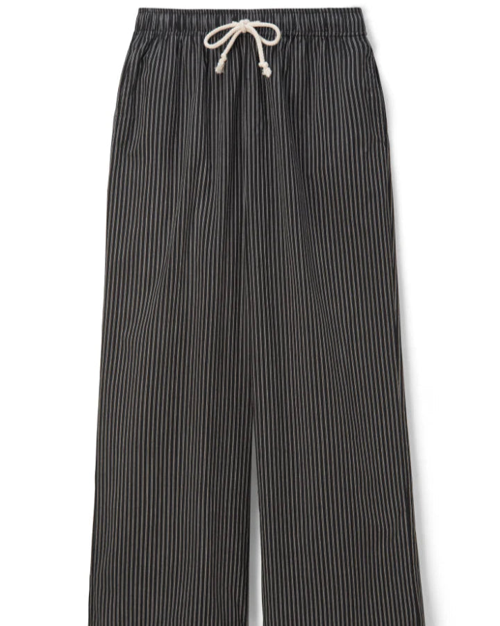 ANDI STRIPE - POPLIN BLACK STRIPE