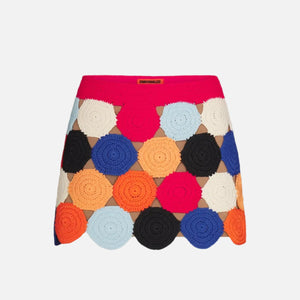 BEEP BEEP MINI SKIRT - CONFETTI