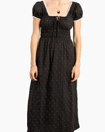 ALADINE DRESS - BLACK
