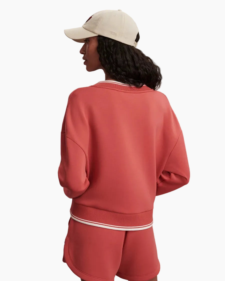 BLITHE CROPPED SWEAT - BAKED APPLE