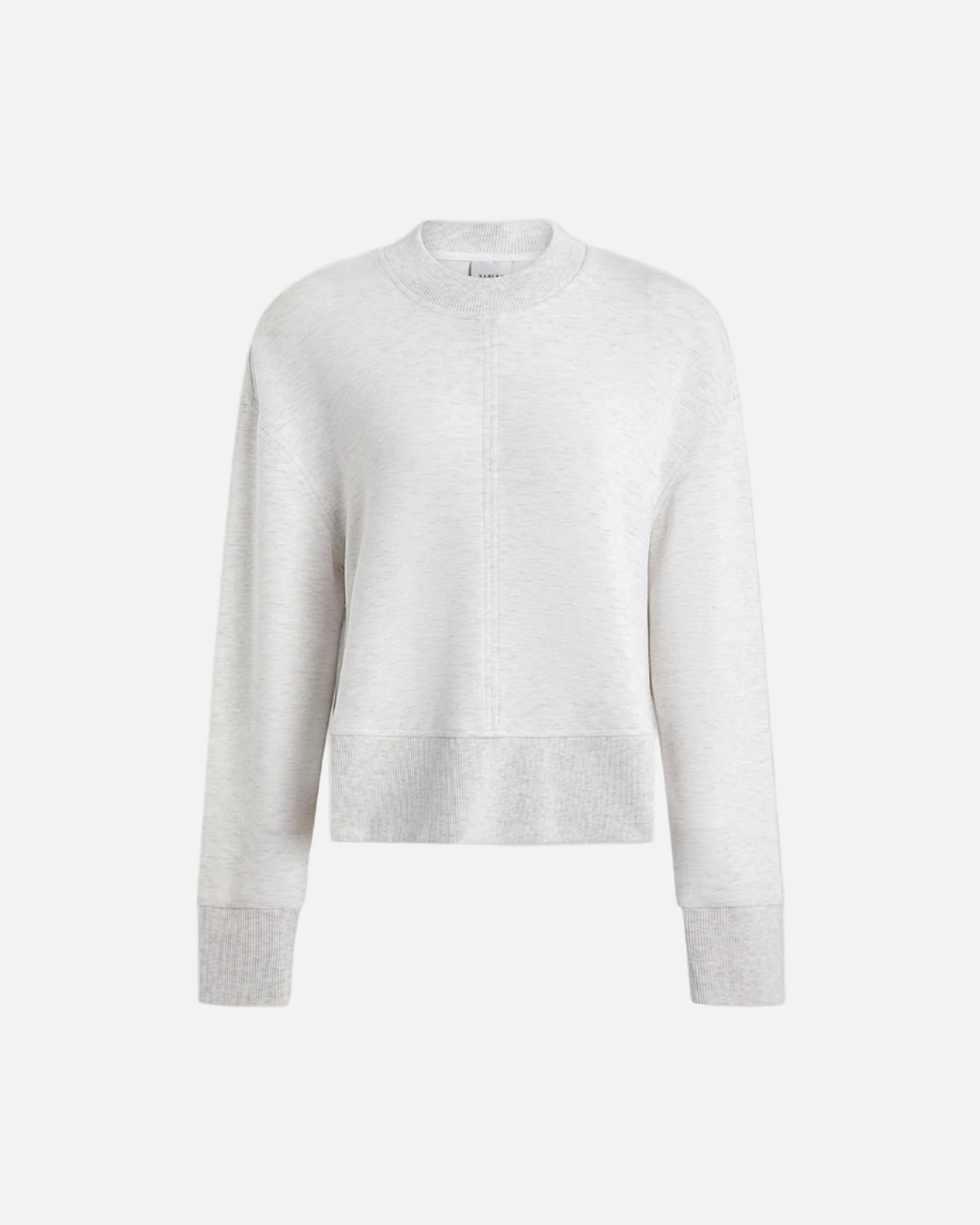 PHILLIPE CROP SWEAT - IVORY MARL