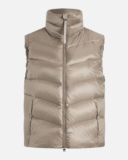 BEXTER DOWN GILET - SIMPLY TAUPE