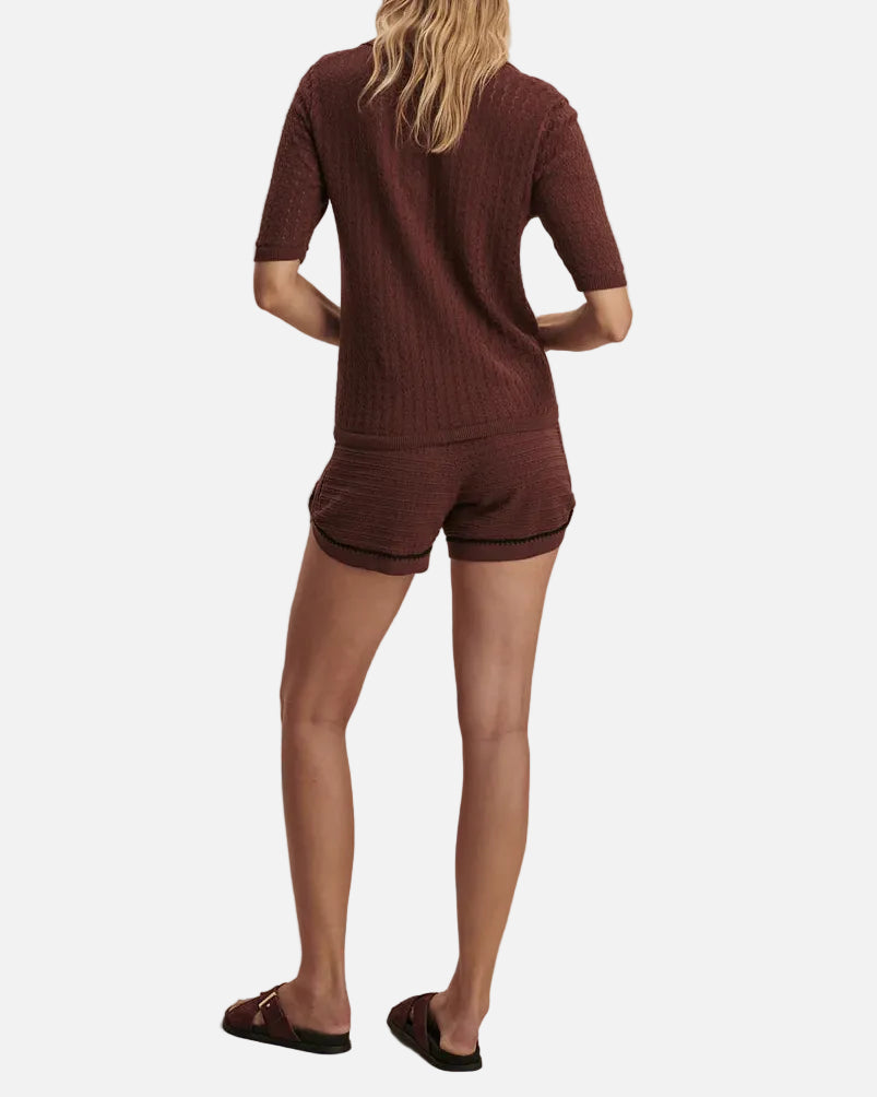 MORDEN KNIT SHORT - IRONWOOD