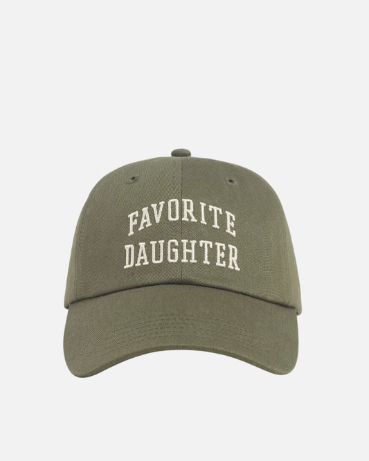 ALL CAPS LOGO BASEBALL CAP - MOSS