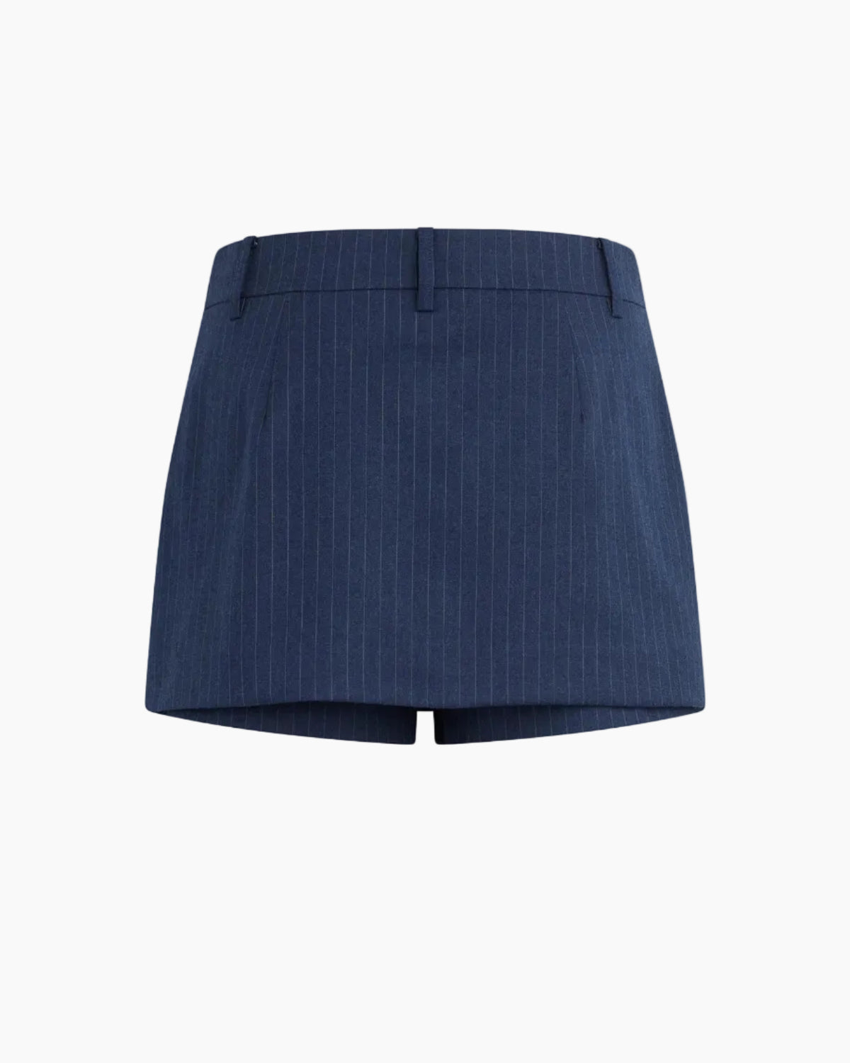 THE SPENCER SKORT - MARINE PINSTRIPE