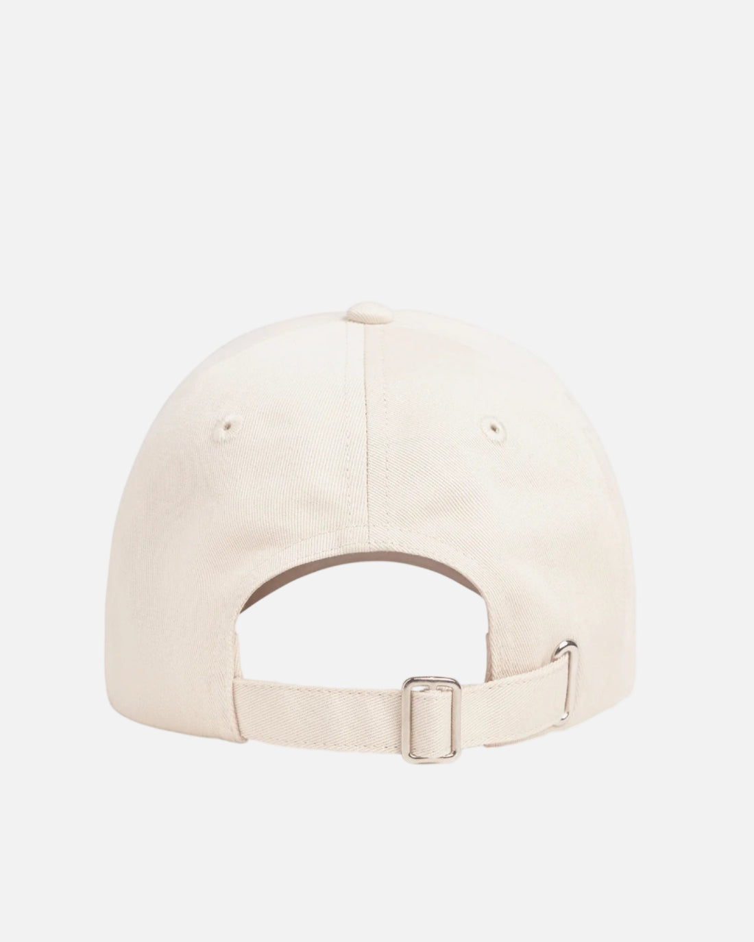 ALL CAPS LOGO BASEBALL CAP - KHAKI/COFFEE