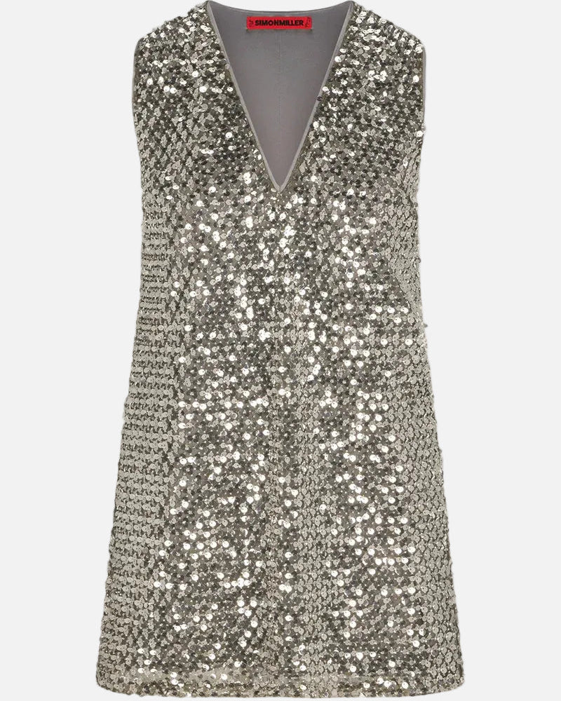 FOUNTAIN SEQUIN DRESS | SATELLITE