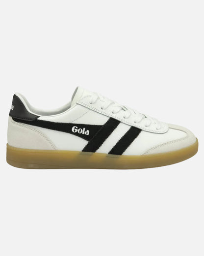 VIPER LEATHER SNEAKERS - WHITE/BLACK/GUM