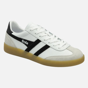VIPER LEATHER SNEAKERS - WHITE/BLACK/GUM