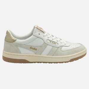 HAWK SNEAKERS - WHITE/WHITE/GOLD