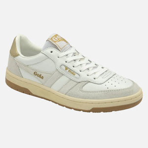 HAWK SNEAKERS - WHITE/WHITE/GOLD