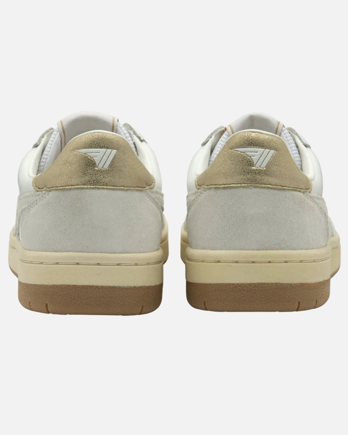HAWK SNEAKERS - WHITE/WHITE/GOLD