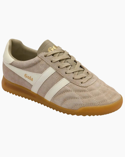 STADIUM SUEDE SNEAKERS - BONE OFF WHITE