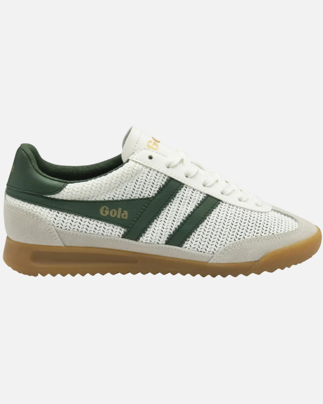 TORNADO ZEPHYR SNEAKERS - OFF WHITE/EVERGREEN