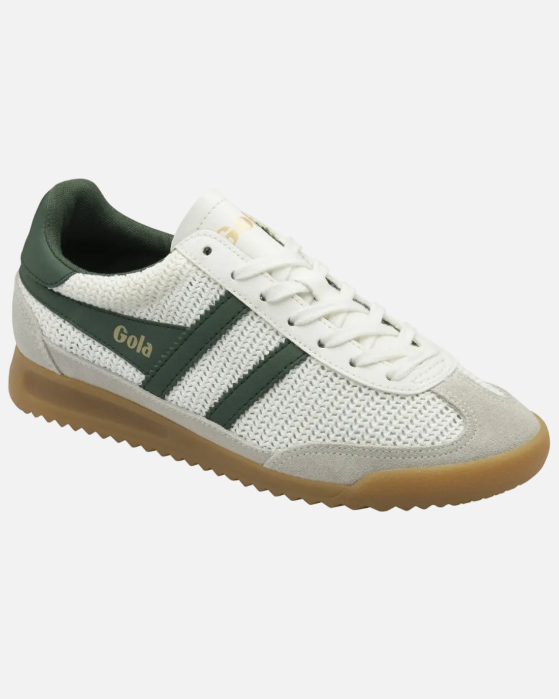 TORNADO ZEPHYR SNEAKERS - OFF WHITE/EVERGREEN