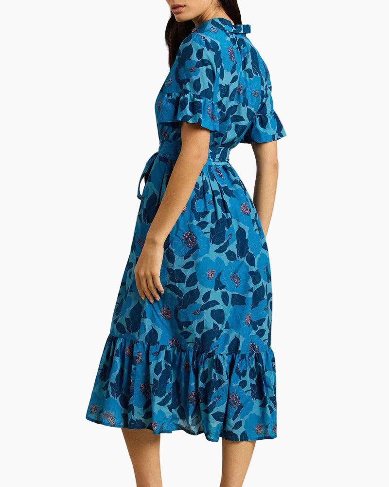 LUANA DRESS - LAGO FLORAL