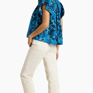 VIOLETTE BLOUSE - LAGO FLORAL