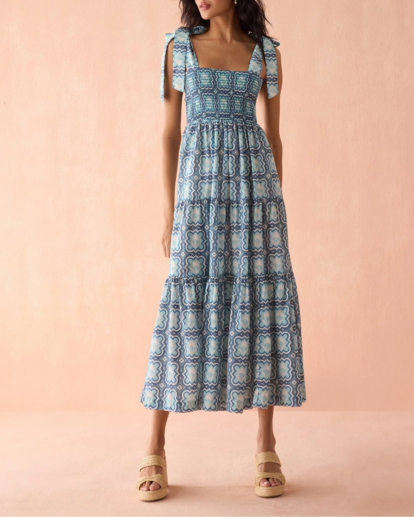 LANA MAXI DRESS - LEENA SANTORINI