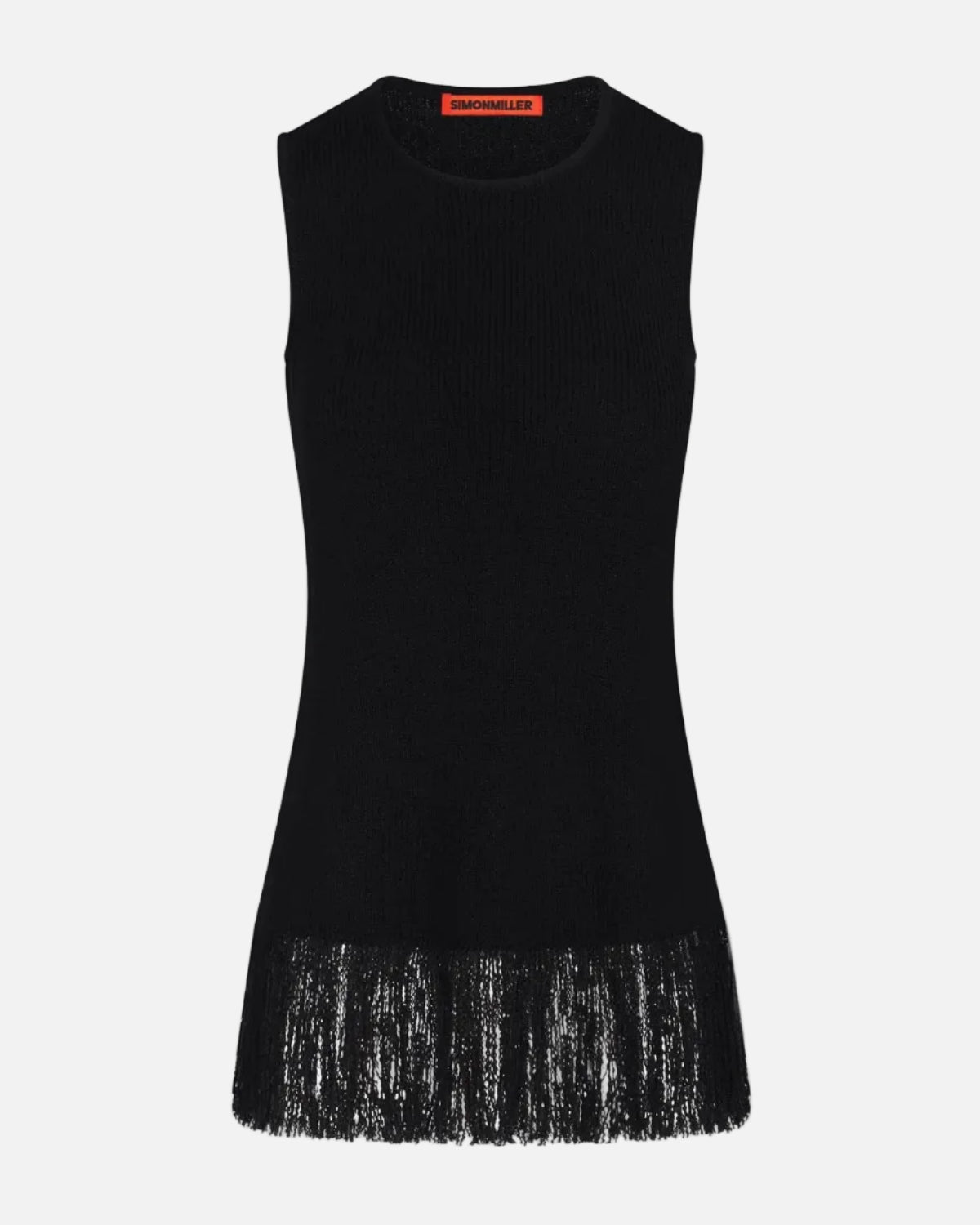 LISEL KNIT TOP - BLACK