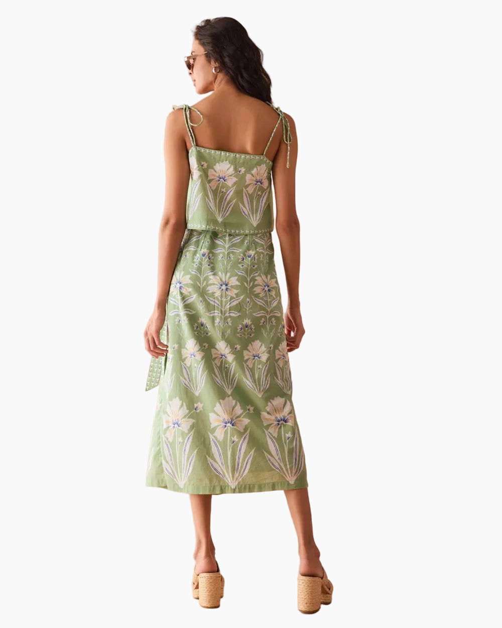 SAMMIE SKIRT - MACIE MATCHA