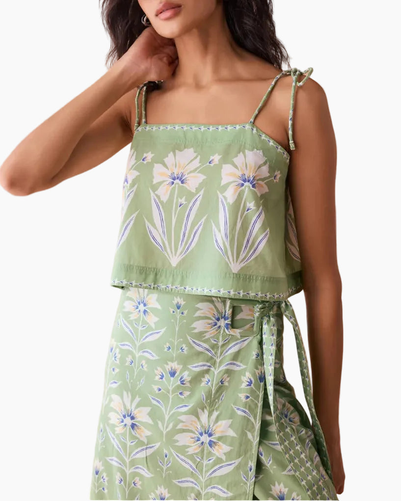 TILLIE TANK - MACIE MATCHA