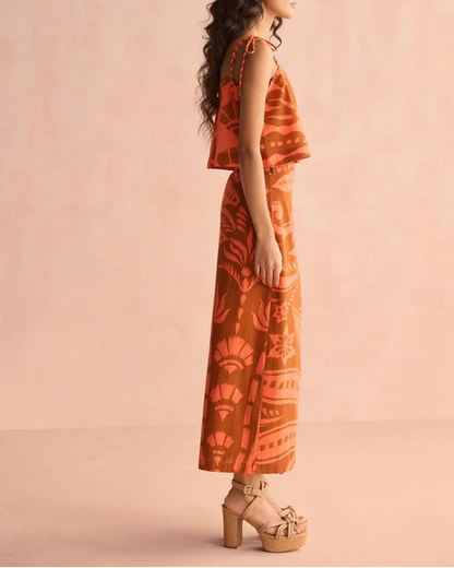 TILLIE TANK - NAIA TERRACOTTA