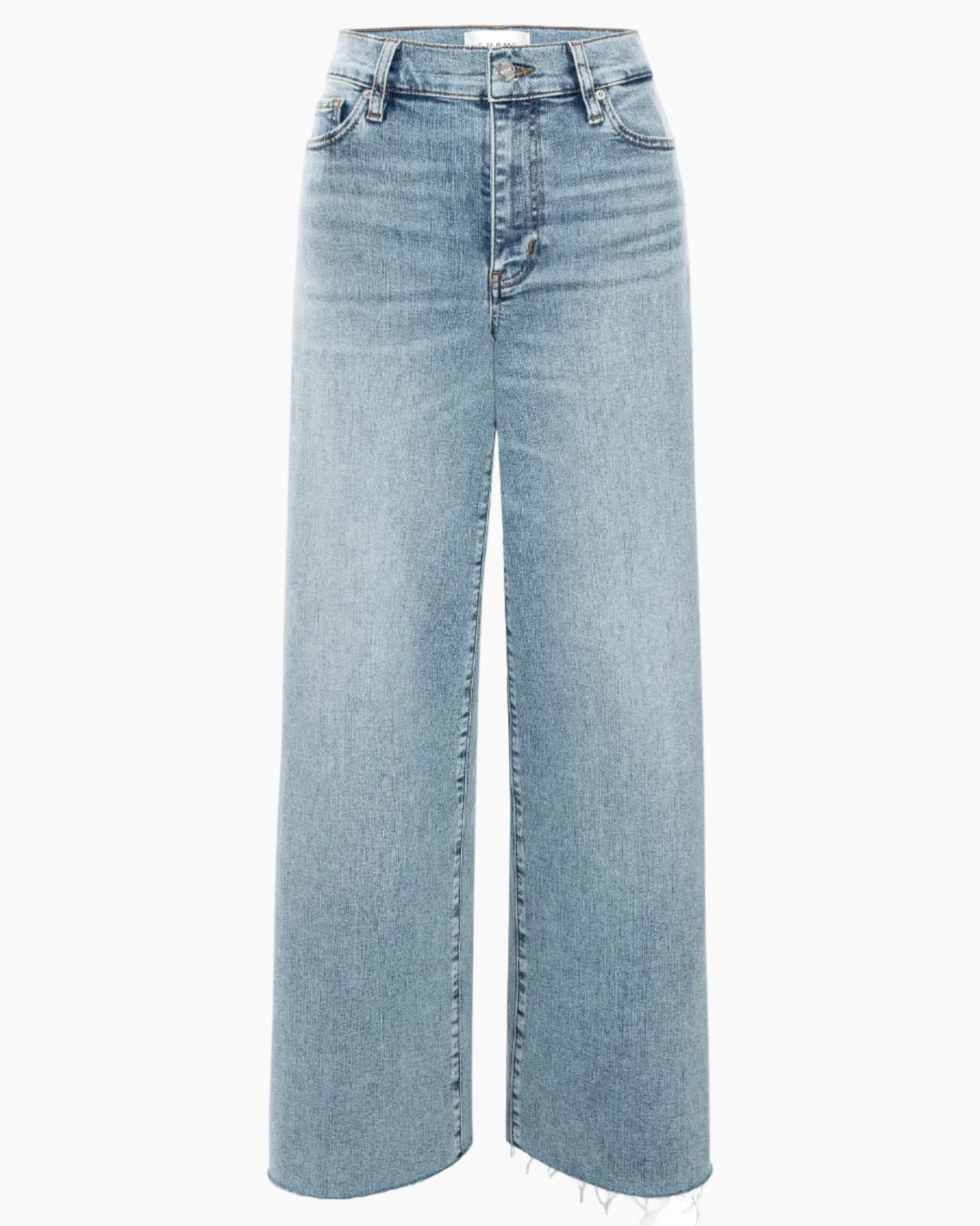 LE SLIM PALAZZO - DOVETAIL RAW FRAY