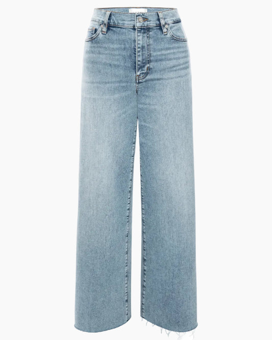 LE SLIM PALAZZO - DOVETAIL RAW FRAY