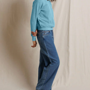 ZIGGY PULLOVER - MILKY BLUE