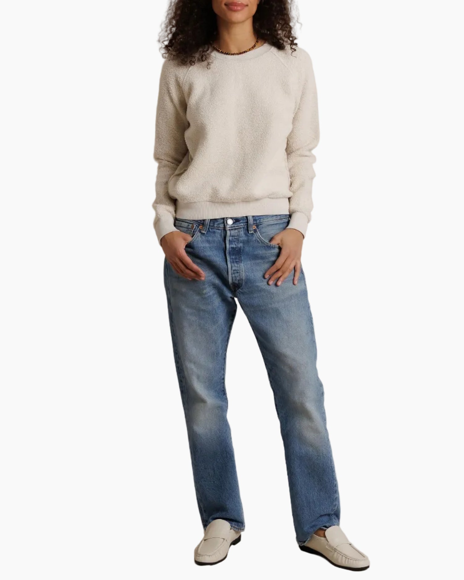 ZIGGY PULLOVER - WHITECAP GREY