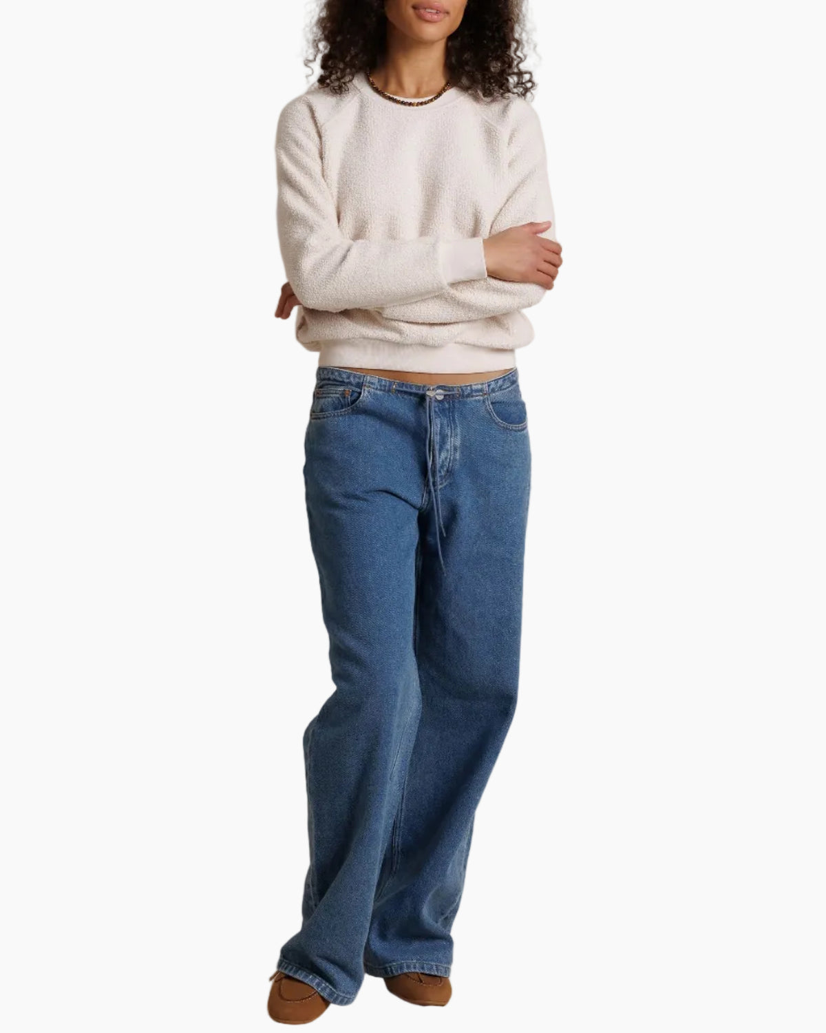 ZIGGY PULLOVER - WHITECAP GREY